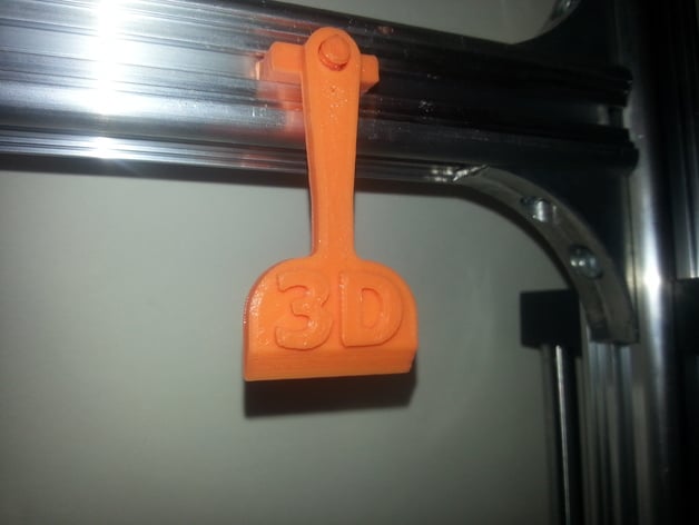 3D Printer Bed Scraper
