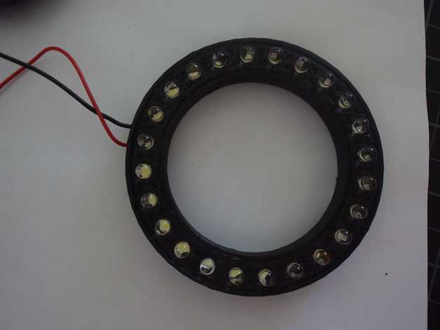 LED ring for milling machine