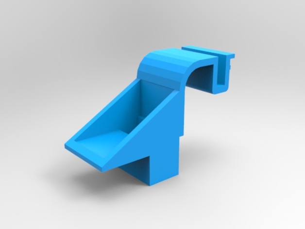 Da Vinci 1.0 3D printer filament storage modification + clip