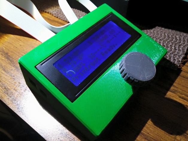 Housing and Knob for Official Printerbot LCD Interface v2
