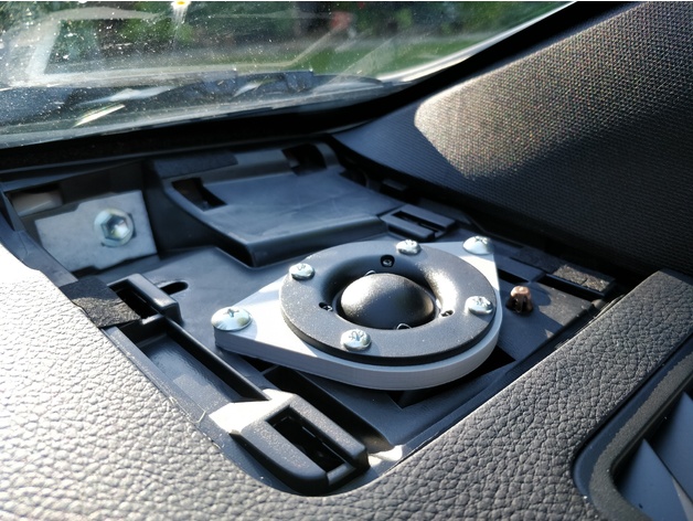 2x Tweeter Mount Speaker Pod Holder Adapter Lid Replacement For Subaru WRX 2015+