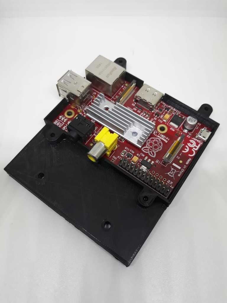 Creality Ender 3 Raspberry Pi model B case for octoprint