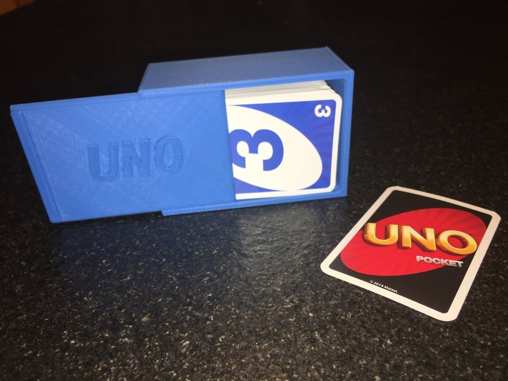 UNO cards'box - Boite pour jeu de carte UNO