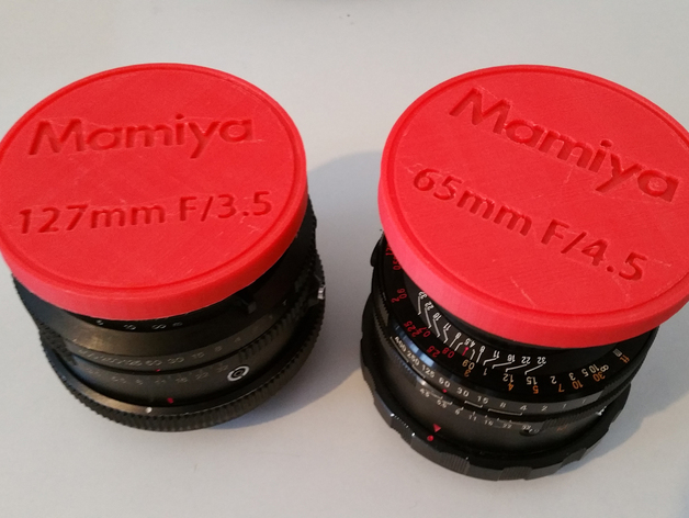 Lens caps for Mamiya RB67