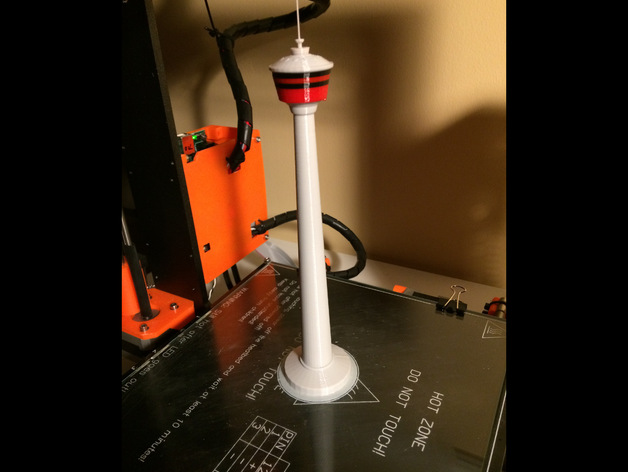 Calgary Tower Model - Optimized for 3D Printing