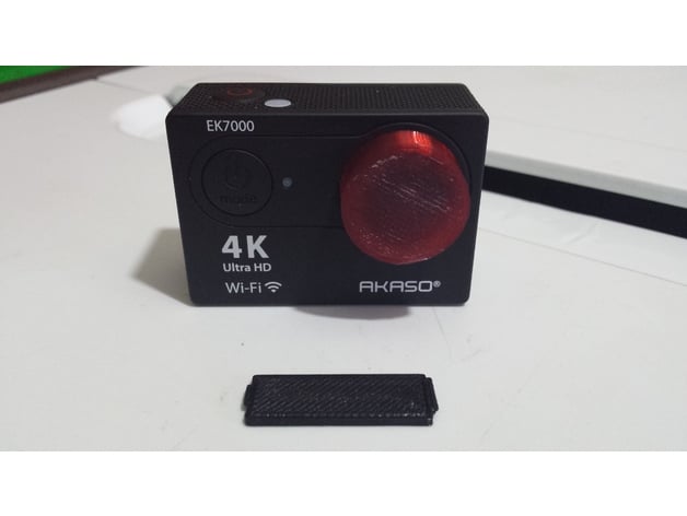 Action camera battery cover
