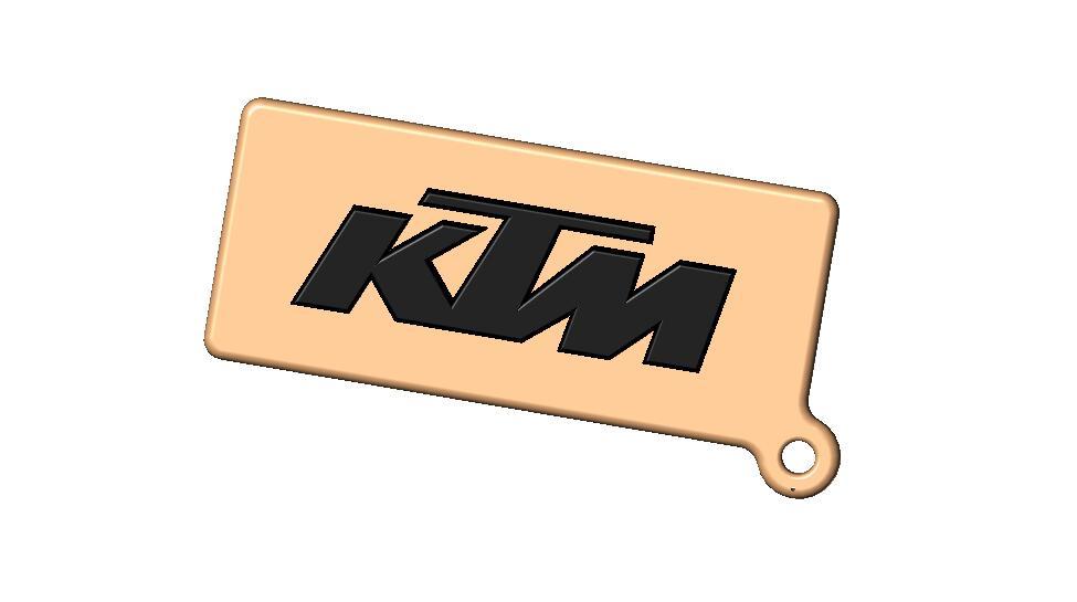 KTM logo/keyring