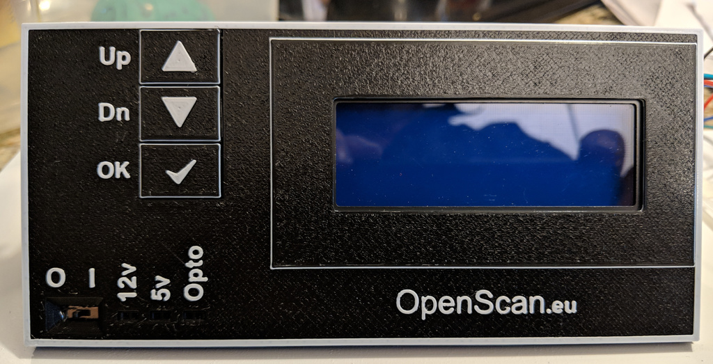 OpenScan Controller Faceplate