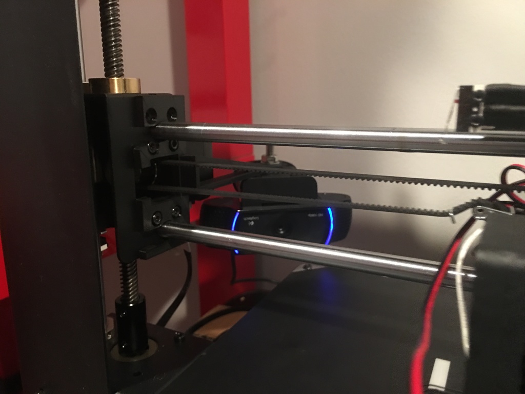 Webcam Z Holder - Modified to work with Wanhao i3 Plus / Monoprice Select Plus