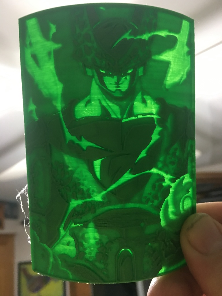 Perfect Cell Lithograph (self-standing)