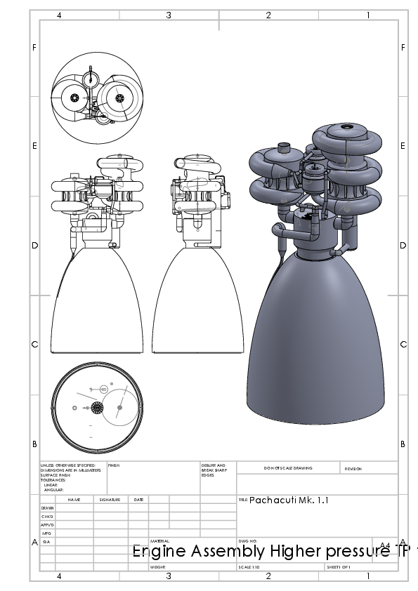 Pachacuti Mk.1.1 FF Rocket Engine