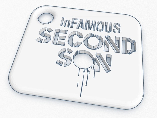 Key Chain InFamous Second Son