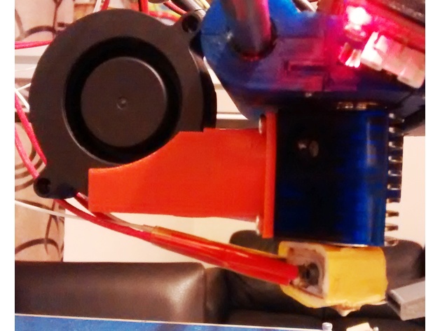 E3D Radial fan (5015 blower) adapter