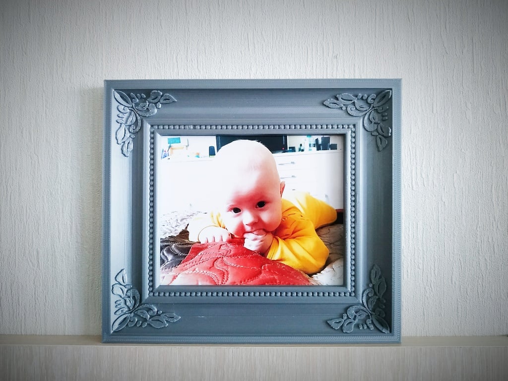 Picture frame for 10x15 photo