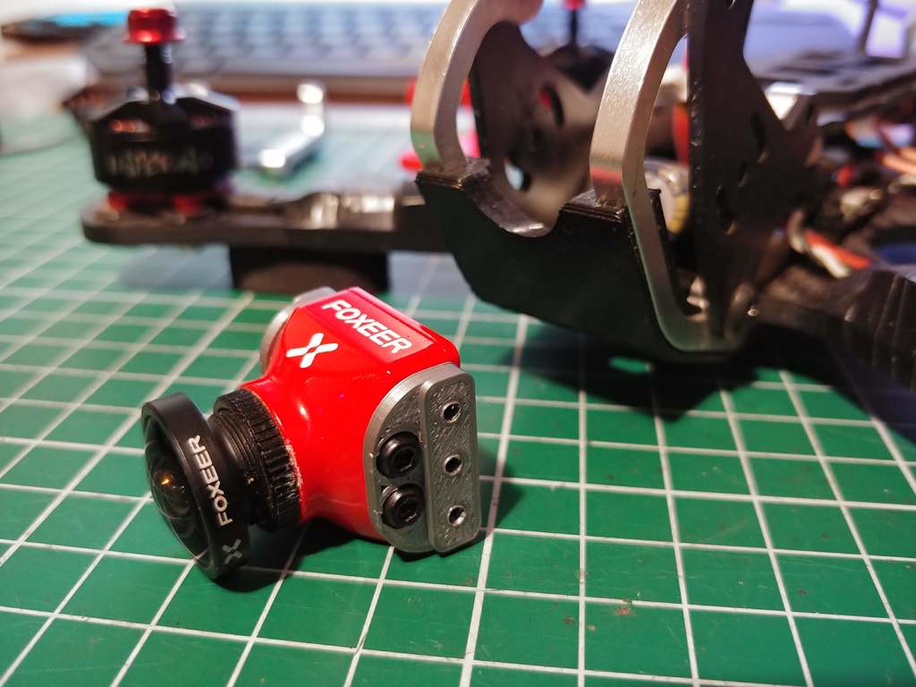 Mini FPV camera adapter for 3 hole Armattan Chameleon