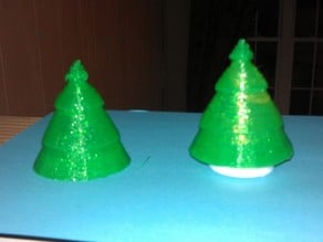 Christmas Tree LED votive topper