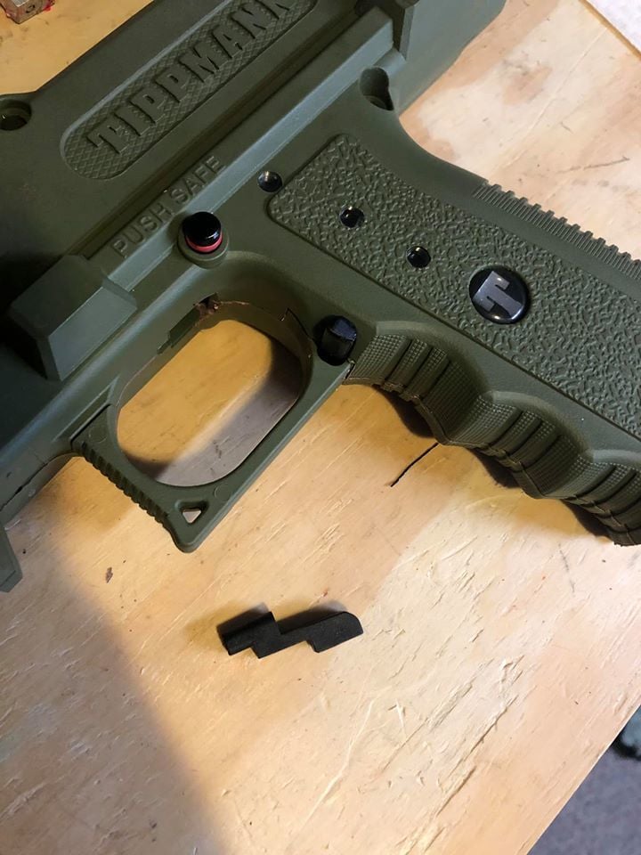 Tippmann Tipx extended mag release