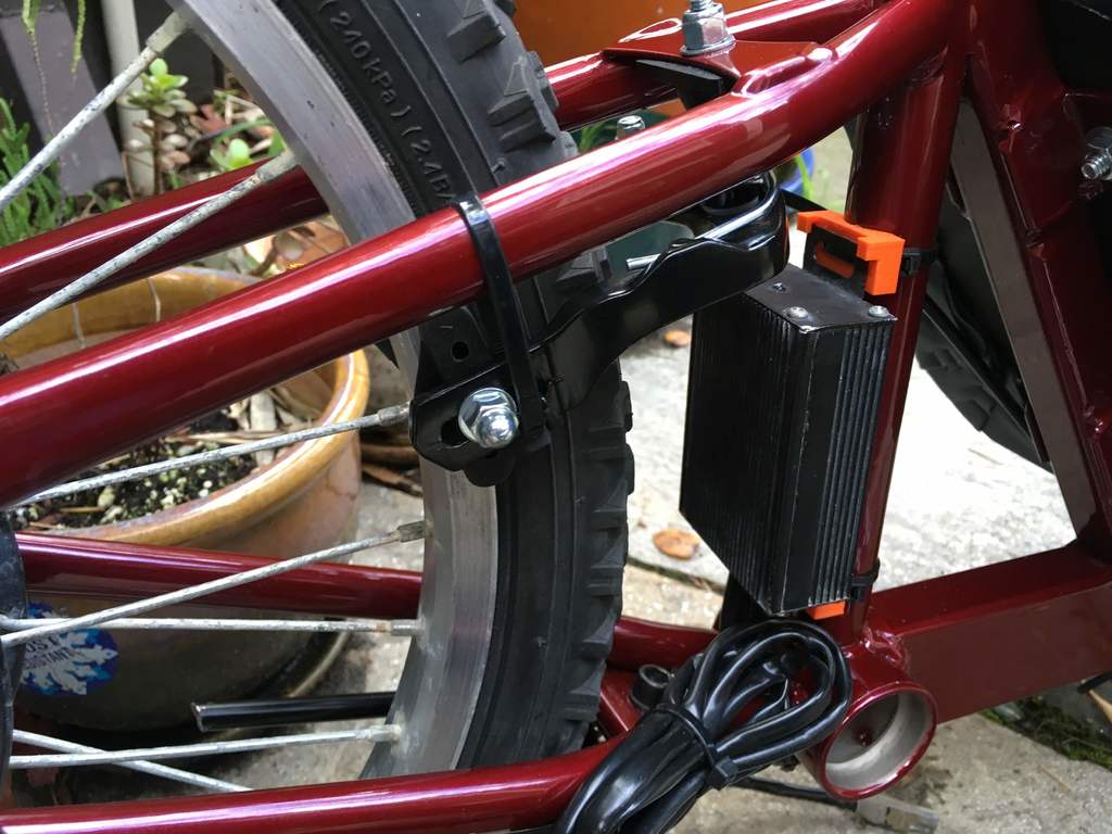 Parts for the electric bike