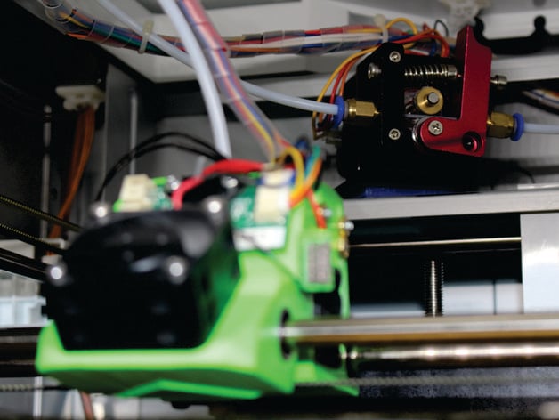 XYZ Printing DaVinci 1.0 bowden motor mount