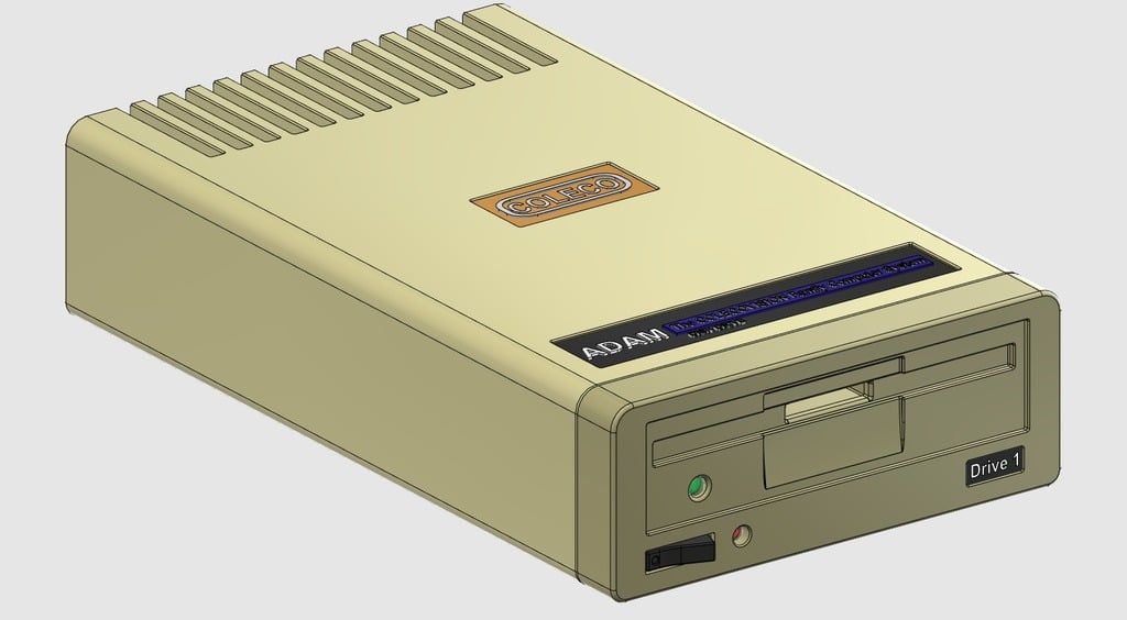 Arduino Mega 2560 Case (ADAM Computer Floppy Drive)