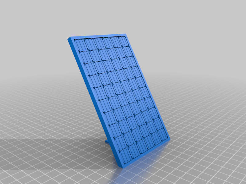 Realistic Solar Panel Model