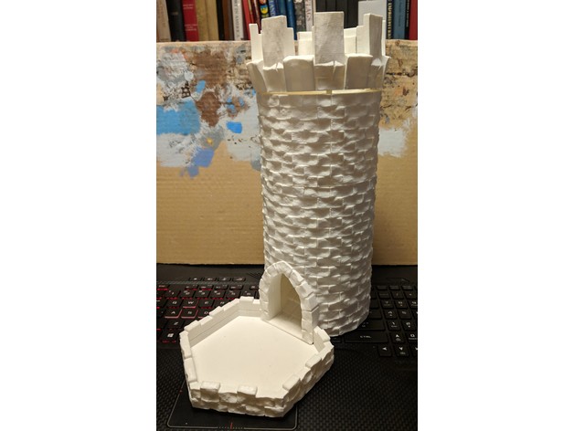 Image of Medieval Stone Dice Tower - Modular