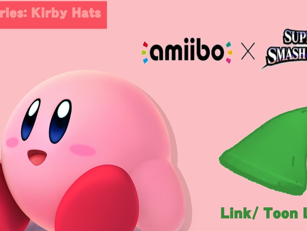Kirby Amiibo Hats- Toon Link/ Link