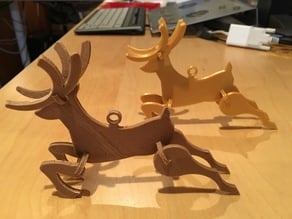 Voltivo Christmas Reindeer Ornament