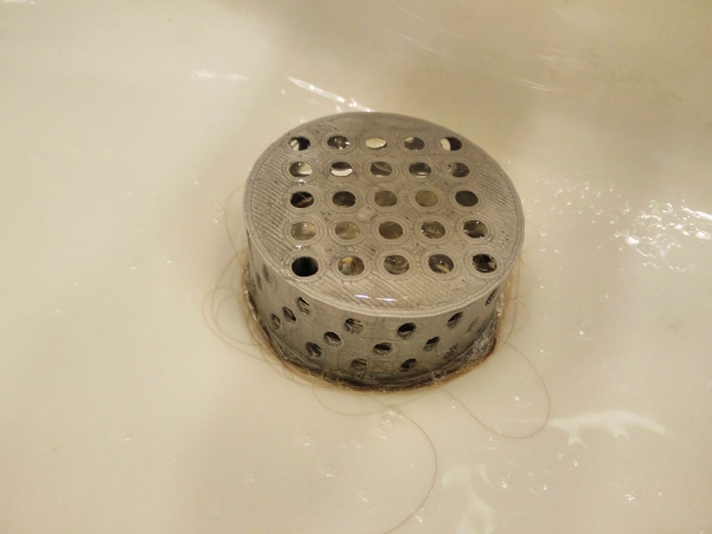 Bathroom Sink Hair Shield