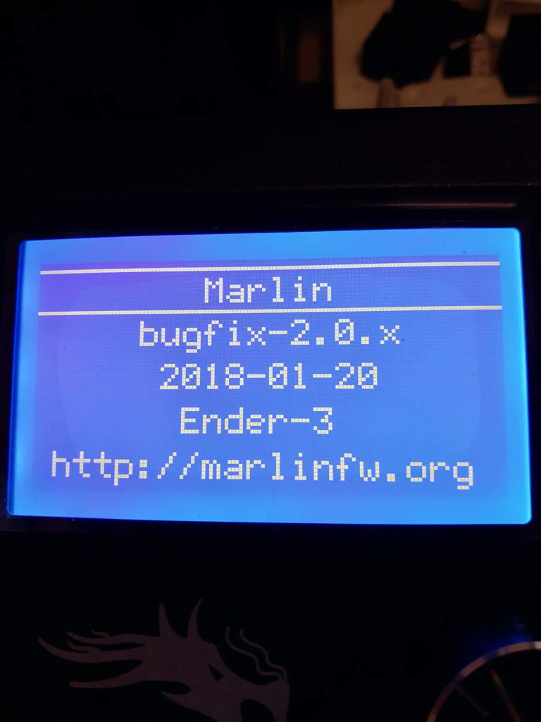 Ender 3 firmware, Marlin 2.0.x alpha snapshot (xvalerix)