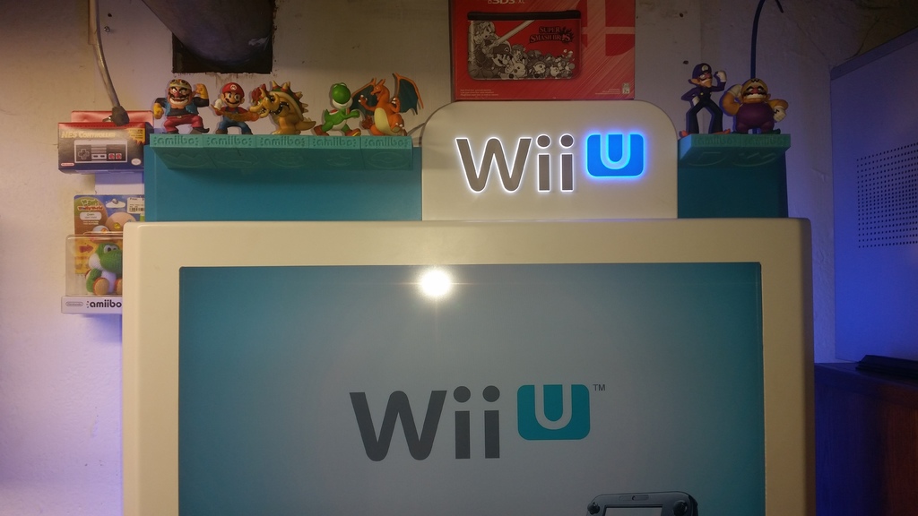 Wii U Kiosk Amiibo Stand