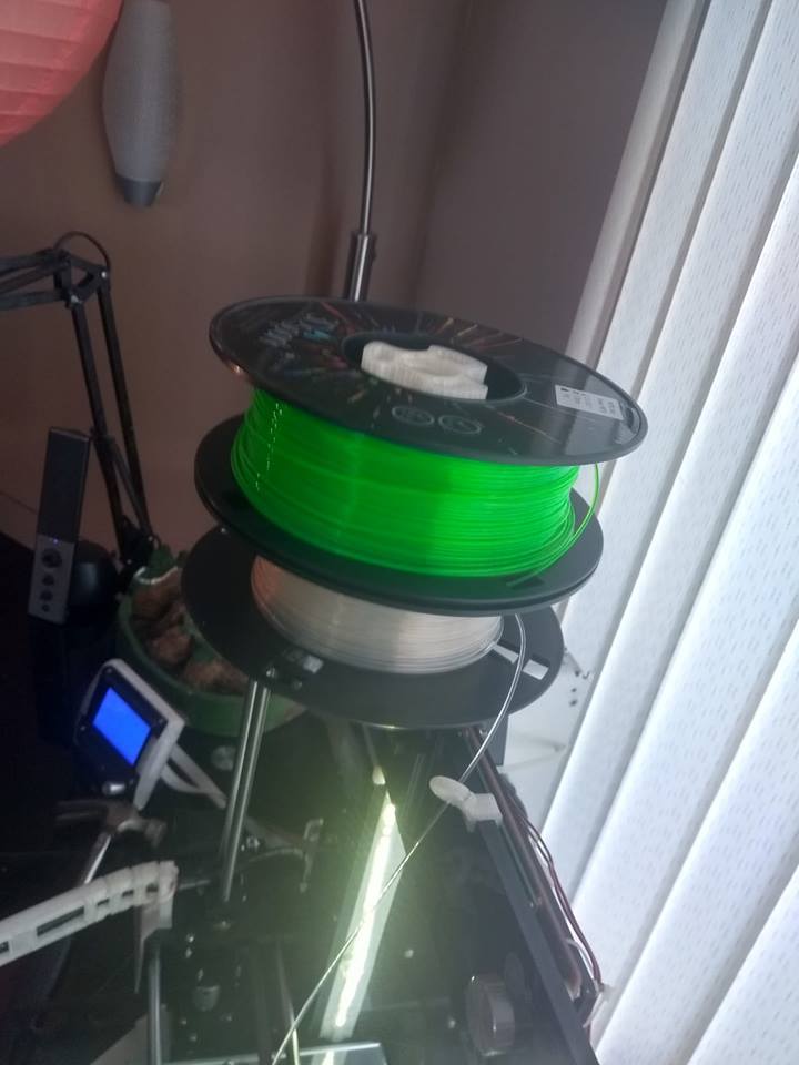 Filament Spool Holder for Anet A6 and A8