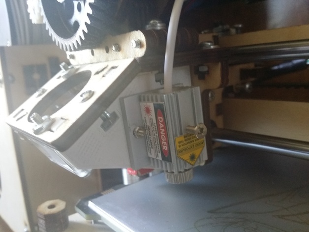 Laser Mount for PrintRbot Plus LC