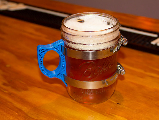 Mason Jar Mug Handle