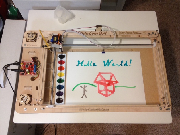 Simple "Hello World" for a WaterColorBot