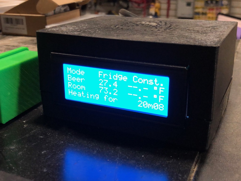 ESP8266 BrewPi Display Box - US Plug