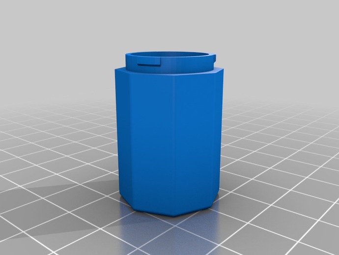Lucky 8 Sided Polygon Container -- Base
