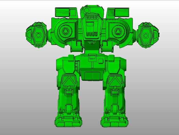 MWO Style Fafnir Battletech boardgame miniature (Outdated)