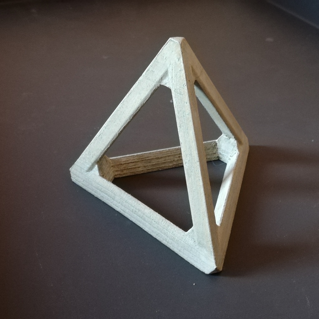 Concrete Tetrahedron Obstacle