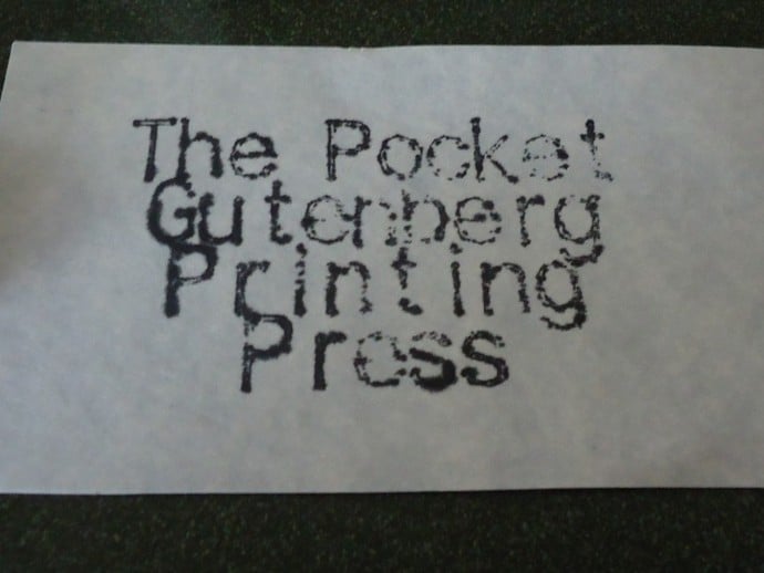 Pocket Gutenberg