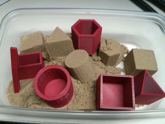 Kinetic Sand Molds