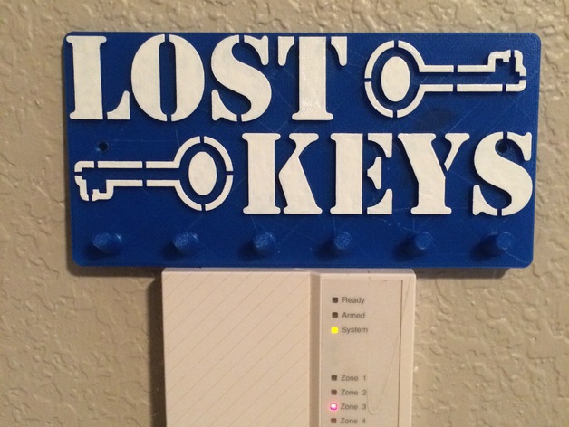 Lost Keys - Key Rack