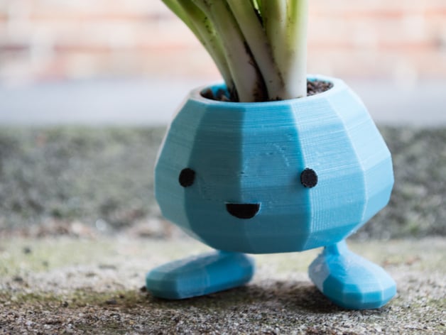 Oddish Planter With Snap Together Legs
