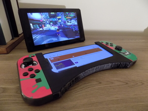 Nintendo Switch Phone Joy Con Grip 3D model