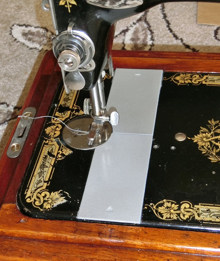 Shuttle slide plates for vintage Singer sewing machine models 28, 127 and 128