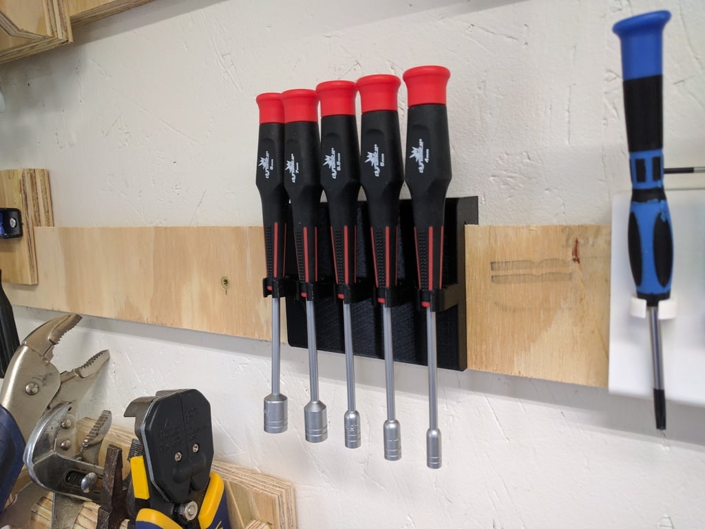French Cleat Screwdriver holder