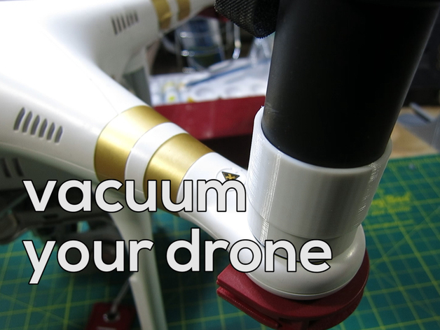 Vacuum Adapter for Phantom Drone