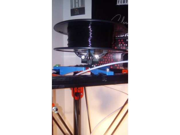 Spool Holder for Flsun 3D Delta Printer