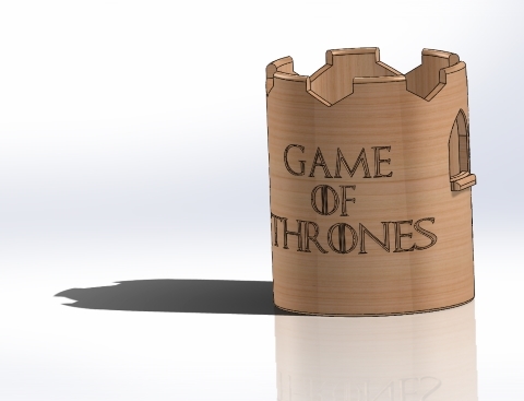 Game of Thrones Castle Container