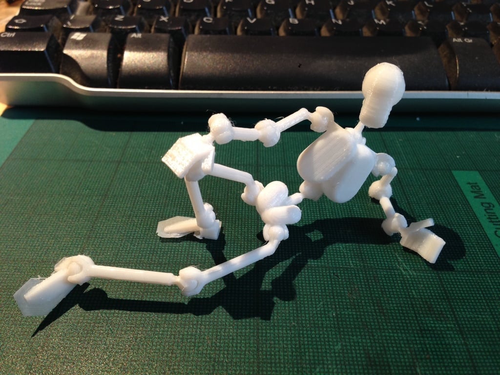 anatomically correct poseable action figure for drawing